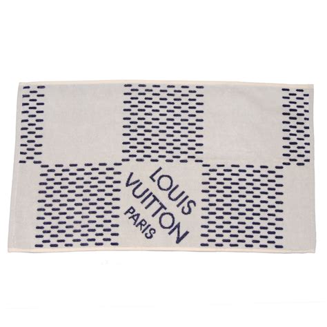 louis vuitton towel damier|Le Damier de Louis Vuitton.